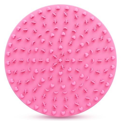 Norate Silicone Makeup Brush Cleaner Mat with Suction Cups