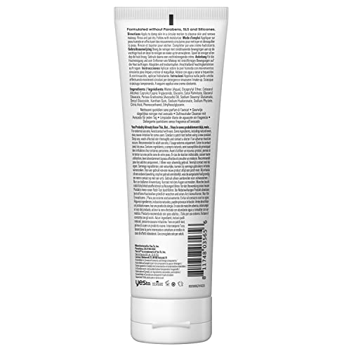 Yes To Avocado Fragrance Free Daily Cream Cleanser Bundle, Hydrating Face Wash, With Hyaluronic Acid & Glycerin, Natural Vegan & Cruelty Free, 1 Full 4 Fl Oz & 1 Travel 1 Fl Oz, 2 Piece Assortment