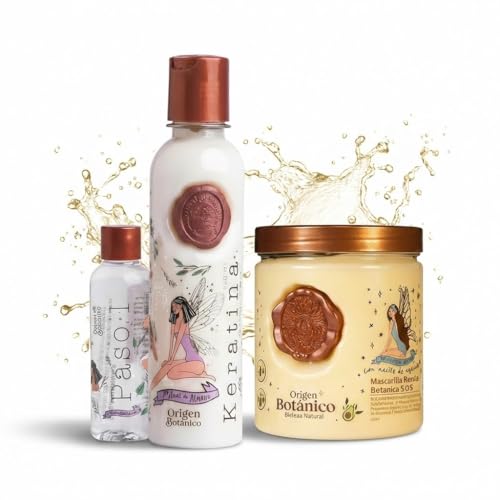 Hair Smoothing Kit with Keratin Treatment & SOS Mask 650ml