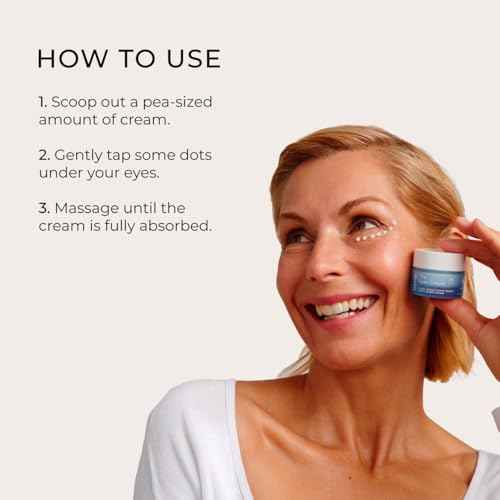 Yepoda The Eyes Cream, Hydrating Eye Cream With Plant-Based Snail Slime Alternative, Reduces the Look of Puffiness & Deeply Hydrates the Skin, Vegan Korean Eye Cream for All Skin Types, (0.50 FL. OZ.)