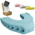 Jaw Exerciser by Facefit - Men & Women - Tone and strengthen your jawline, cheeks, chin and lips - Food-grade Silicone (Sky Blue)
