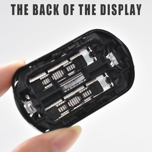 32B Replacement Shaver Head for Braun Series 3,Shaving Razor Head Suitable for Braun S3 3000s 3010s 3020s 3030s 3040s 3050cc 3070cc 3080s 3090cc 310s 320 330 340 350cc ect (2PCS)