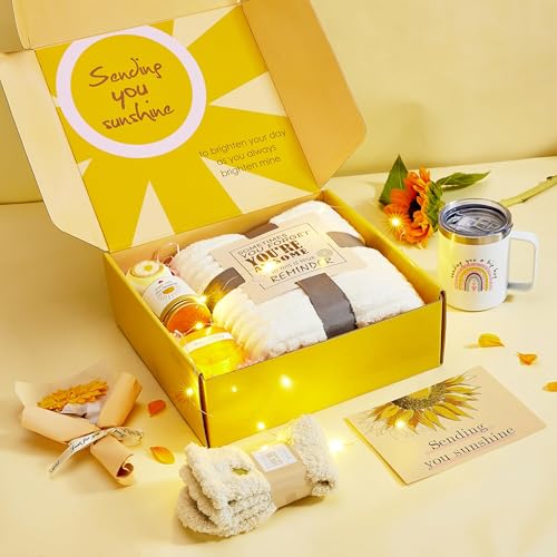 Get Well Gifts for Women After Surgery 10pc Gift Baskets ? The Perfect Care Package. This Feel Better post surgery recovery gifts for women is a thoughtful self-care package for Mom, Her.