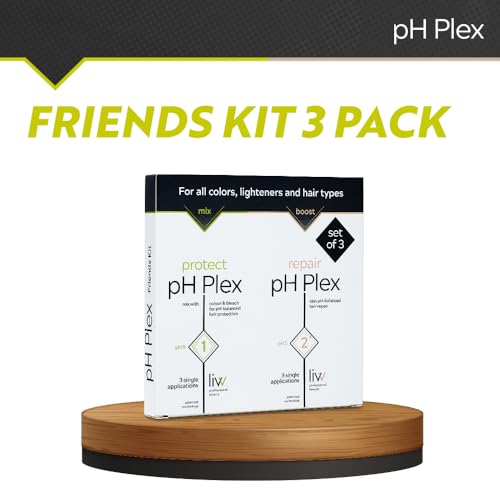LIW pH Plex Steps 1&2 Hair Protection & Repair Treatment Kit