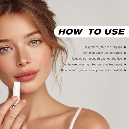 2PCS Tallow Lip Balm With Grass-Fed Beef Tallow & Manuka Honey Long-Lasting Moisturizing Lip For Cracked and Dull Lip, Natural Balm 5g/0.17oz