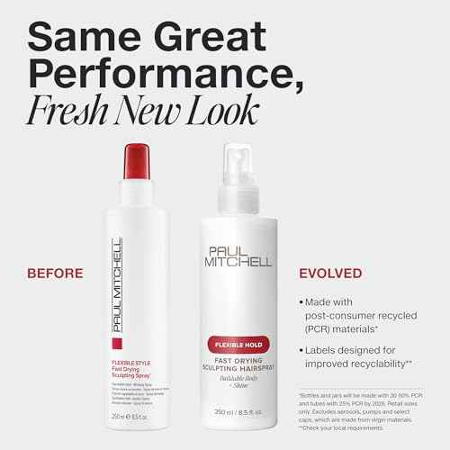 Paul Mitchell Fast Drying Sculpting Spray, Medium Hold, Touchable Finish, For All Hair Types