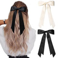 2-Piece Satin Hair Bows with Alligator Clips