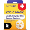 Collagen Face Mask (5 Pack) w/Kojic & Tumeric - Hydrating Sheet Masks for Women - Bio-Collagen Real Deep Mask - Anti Aging Face Mask for Wrinkles