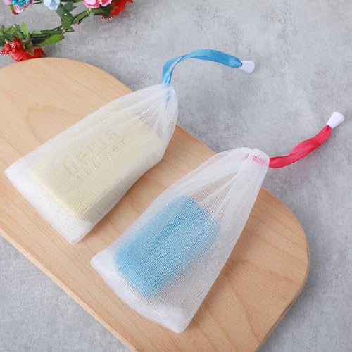 Bremorou 20-Pack Soap Foaming Mesh Bags with Drawstring