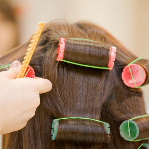 100 Pcs Perm Rods Set for Short & Long Hair - Large Curlers & Rollers, Cold Wave Kit