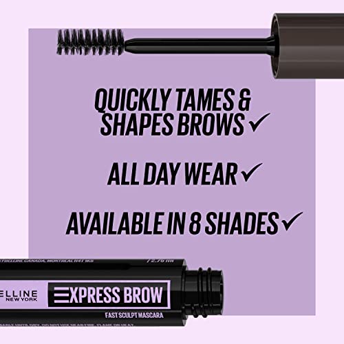 Maybelline Brow Fast Sculpt Eyebrow Gel Mascara, Soft Brown