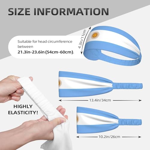 National Flag Sports Headband - Moisture-Wicking & Elastic