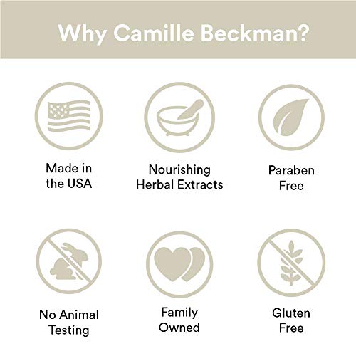 Camille Beckman French Vanilla Glycerine Bar Soap for Hands, Face and Body, 3 Bars at 3.5 Ounces Each