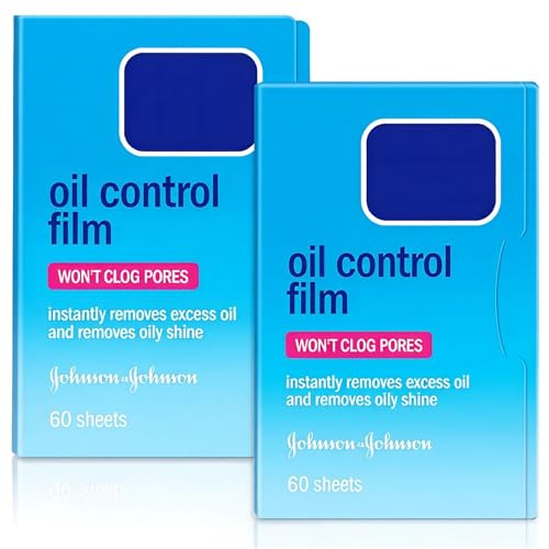 Oil Blotting Sheets for Oily Skin - 120 Sheets (2 Pack)