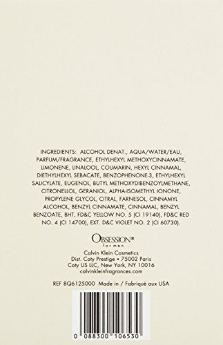 Calvin Klein Obsession After Shave for Men 4.2 Fl Oz – Fragrance with Bergamot, Mandarin, Lavender & Musk
