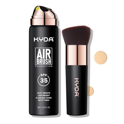 KYDA SPF 35 Airbrush Foundation Spray - Flawless Coverage