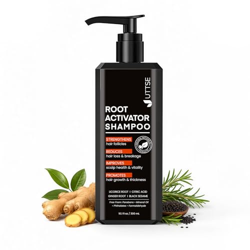 Root Activator Hair Growth Shampoo for Men, 10.1 fl oz
