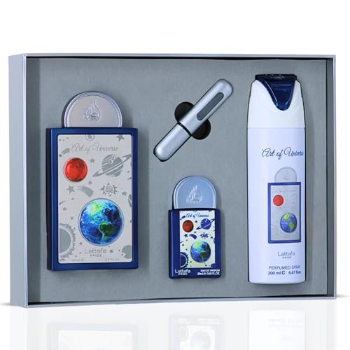 Lattafa Pride Art of Universe Eau de Parfum 3-Piece Gift Set