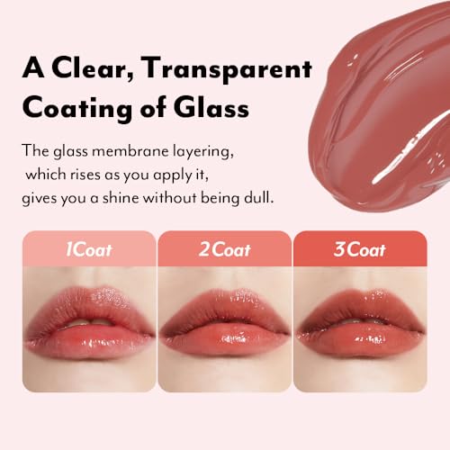 I'M MEME Lip Silhouette Gloss Tint - 05 Minimal Pink | Best Tinted Lip Gloss, Highly Pigmented, Long Lasting, Hydrating & Moisturizing, Light-weight, Glossy Finish, Buildable, 4mL