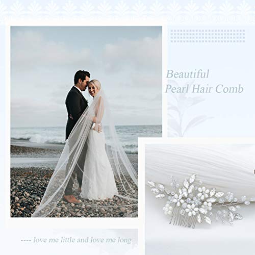 Pearl Bridal Hair Comb | Wedding Hairpiece Accessory
