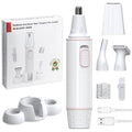 Antomoness Electric Eyebrow Trimmer for Women Hair Remover for Eyebrow Nose Face and Body Hair Removal with LED Light and Lithium-Powered Rechargeable Painless