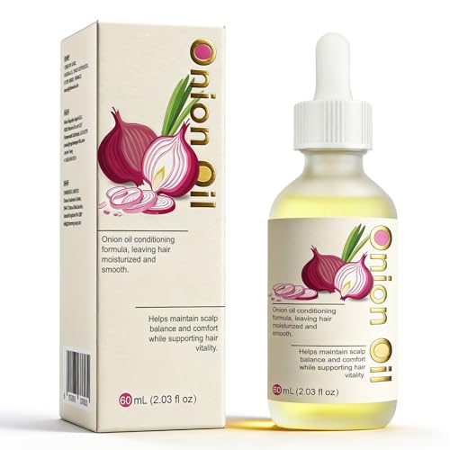 Onion Oil for Hair & Scalp - Nourishing Blend with Coconut & Rosemary, 60ml