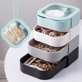 Hair Tie Organizer 4-Pack with Handle - Travel Case