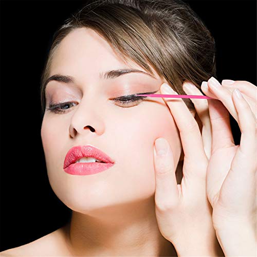 Disposable Micro Cotton Swabs for Lash Extensions - Pink, 400PCS