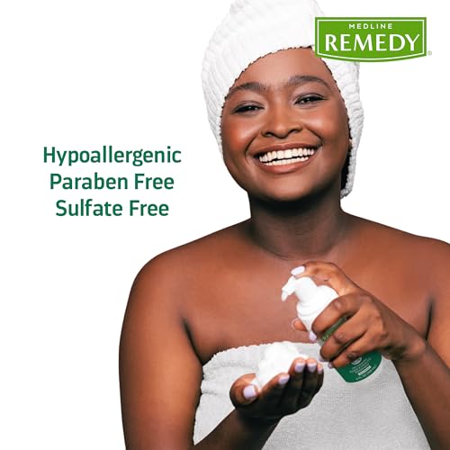 Medline Remedy Essentials No-Rinse Foam Cleanser - 4 oz, Unscented