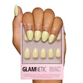 Glamnetic Pastel Yellow Press On Nails - Short Oval 30pc Kit