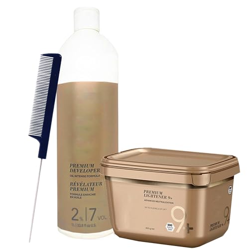 Blonde Me Lightener 9+ Bleach Kit 450g with Developer & Comb