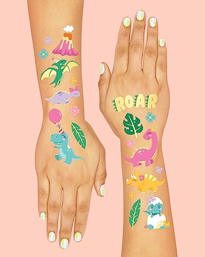 Dinosaur Temporary Tattoos - 38 Styles for Party Favors