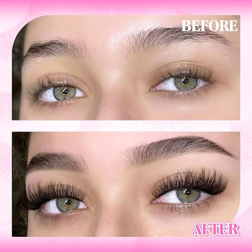 Wispy Mink False Eyelashes Clear Band 18mm - 7 Pairs