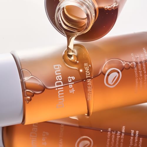 Red Bean Essence Toner - Korean Traditional Vegan Skincare Formula, Anti-Aging & Nourishing with Fermented Red Bean Extract, 200mL | 6.75 fl. oz