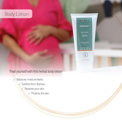 Moraz Pregnancy Body Lotion 5.1 oz | Rich in Herbal Extracts & Natural Oils