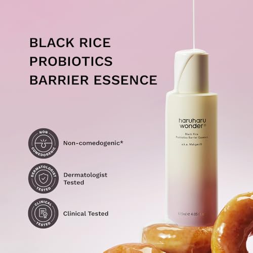 Haruharu Black Rice Probiotics Barrier Essence 4.05oz Milky Toner