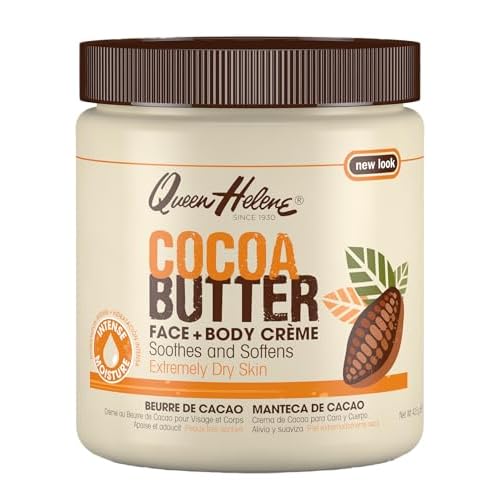 Queen Helene Cocoa Butter Creme ? Deep Hydrating Cocoa Butter Formula for Smooth Radiant Skin | 15 oz Jar