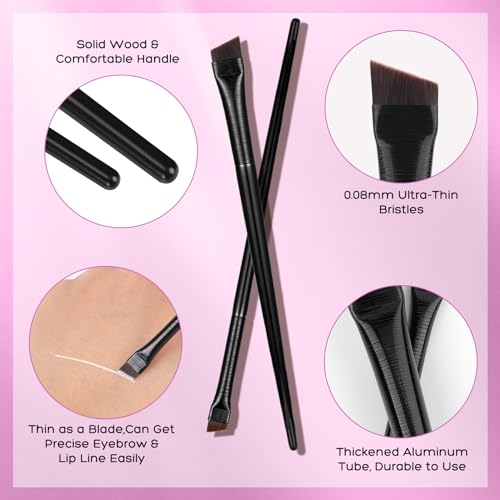 Professional Eyebrow Mapping Kit – 62 Pcs with Ruler Stencils & Tools