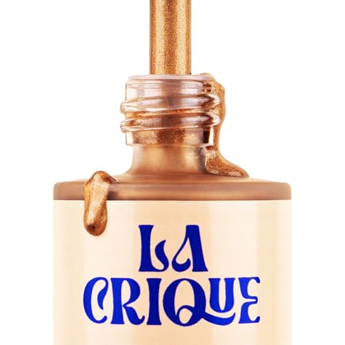 La Crique Bronzing Face Serum - Hydrating Glow Drops, 1 fl oz