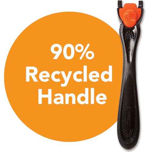 BIC Comfort 3 Refillable Men's 3-Blade Razors Holiday Gift Set, 1 Handle and 14 Cartridges, Stocking Stuffer for Men