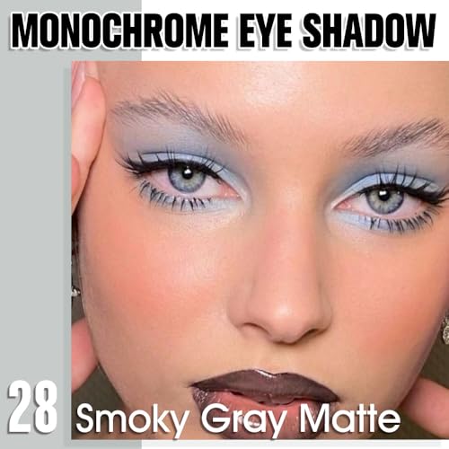 Dusty Grey Matte Eyeshadow - Waterproof Long-Lasting Powder