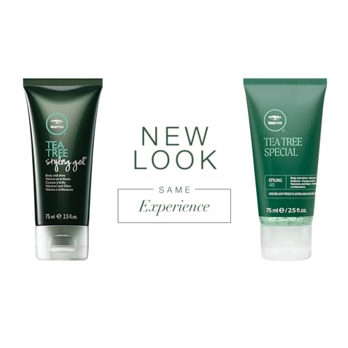 Tea Tree Styling Gel – Medium Hold & High Shine