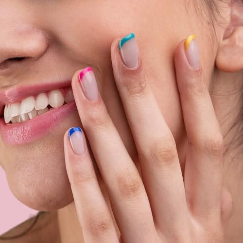 Orly Half Moon Nail Guides - 78 Count for Precise Manicure & Nail Art