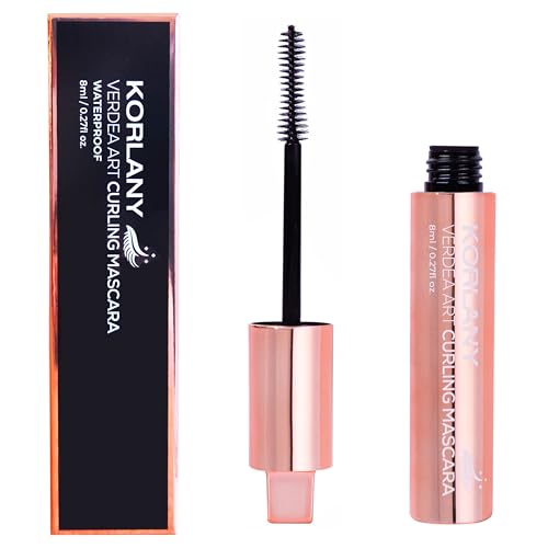 Verdea Art Volume Waterproof Mascara ? K-Beauty, Long-Lasting, Smudge-Proof Korean Formula for Voluminous, Curled Lashes ? Clump-Free, Lightweight & Buildable ? 0.26 fl oz
