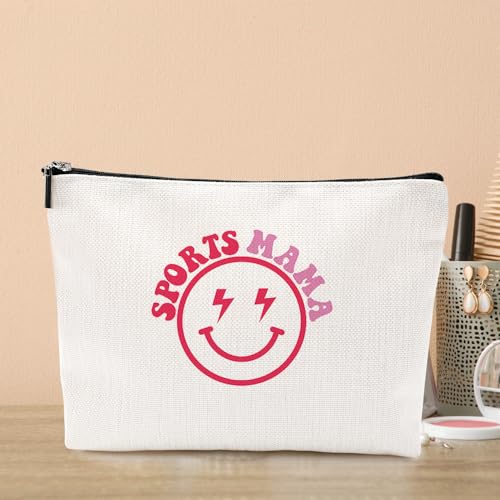 Funny Mama Gifts Mama to Be Gifts Mom Gifts from Daughter Makeup Bag Inspirational Mothers Day Anniversary Birthday Gifts for Mom Cosmetic Bag for Women New Mom Sport Mama Mommy Friends Christmas