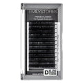 0.20mm D Curl 15mm Eyelash Extensions Individual Lashes
