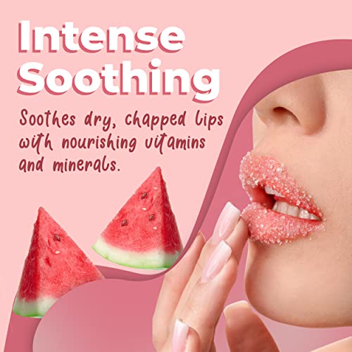 Watermelon Sugar Lip Scrub Exfoliator with Brush – Vegan