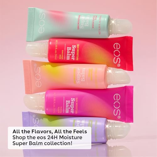 eos Moisture Super Balm Birthday Cake Lip Balm - Shea Butter 0.35 fl oz (Pack of 1)