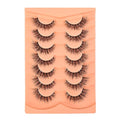 7-Pair Dramatic Fluffy False Eyelashes 9-16mm Volume