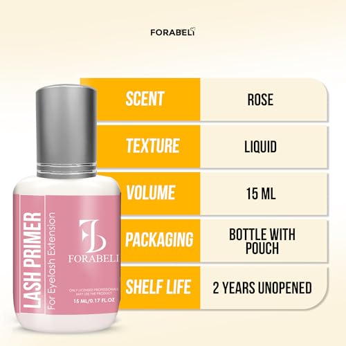 Elite Fast Eyelash Extension Glue + Lash Primer 15ml+ Pink Gel Remover/Black Adhesive/1 sec Drying time /7-Week Retention/Professional Use Only/Increase bonding Power/Fast Adhesive Dissolution
